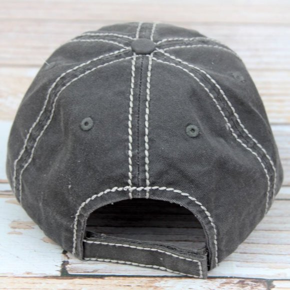NWT Distressed Super Mom Cap - Picture 2 of 3